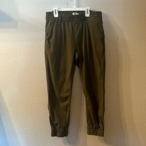 Levis green joggers size small